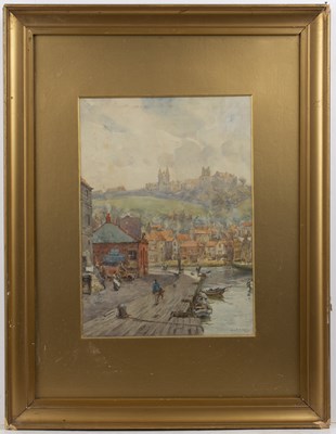 Lot 356 - Albert George Stevens (1863-1925) Whitby,...