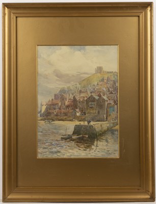 Lot 356 - Albert George Stevens (1863-1925) Whitby,...