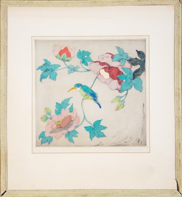 Lot 25 - Elyse Ashe Lord (1900-1971) 'Kingfisher',...
