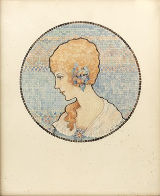 Lot 357 - Helen Maughan (20th century) Head study of a...