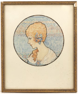 Lot 357 - Helen Maughan (20th century) Head study of a...