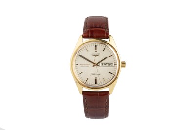 Lot 257 - An 'Admiral' automatic wristwatch by Longines,...