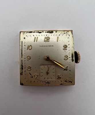 Lot 256 - A wristwatch by Longines, circa 1940s, the...