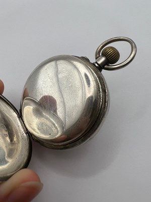 Lot 245 - An early 20th century silver open face pocket...