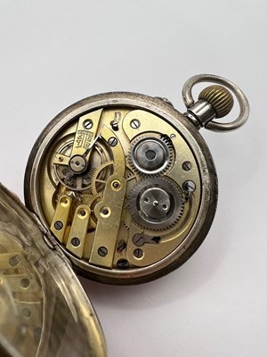 Lot 245 - An early 20th century silver open face pocket...