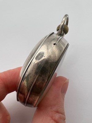 Lot 245 - An early 20th century silver open face pocket...