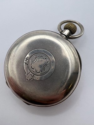 Lot 245 - An early 20th century silver open face pocket...