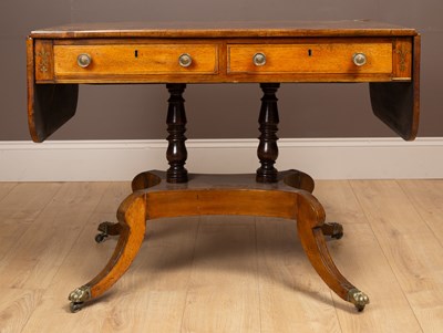 Lot 220 - A Regency rosewood sofa table