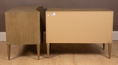 Lot 416 - A pair of Julian Chichester 'Percy Bedside' cabinets