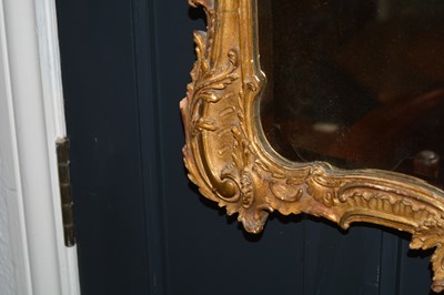 Lot 100 - Rococo style gilt mirror 19th Century, with...