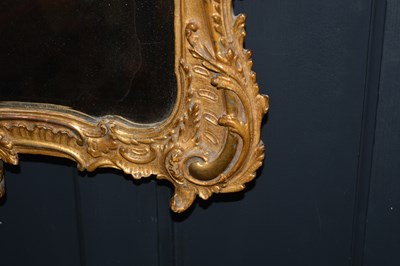 Lot 100 - Rococo style gilt mirror 19th Century, with...