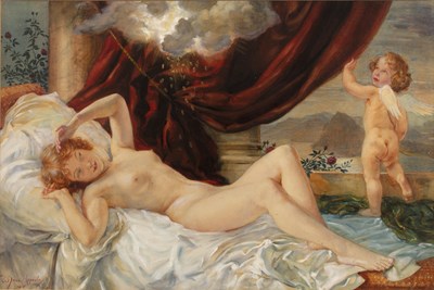 Lot 309 - George Owen Wynne Apperley (1884-1960) Danae,...