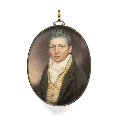 Lot 522 - Peter Paillou (II) (1757-c.1832) Portrait of a...