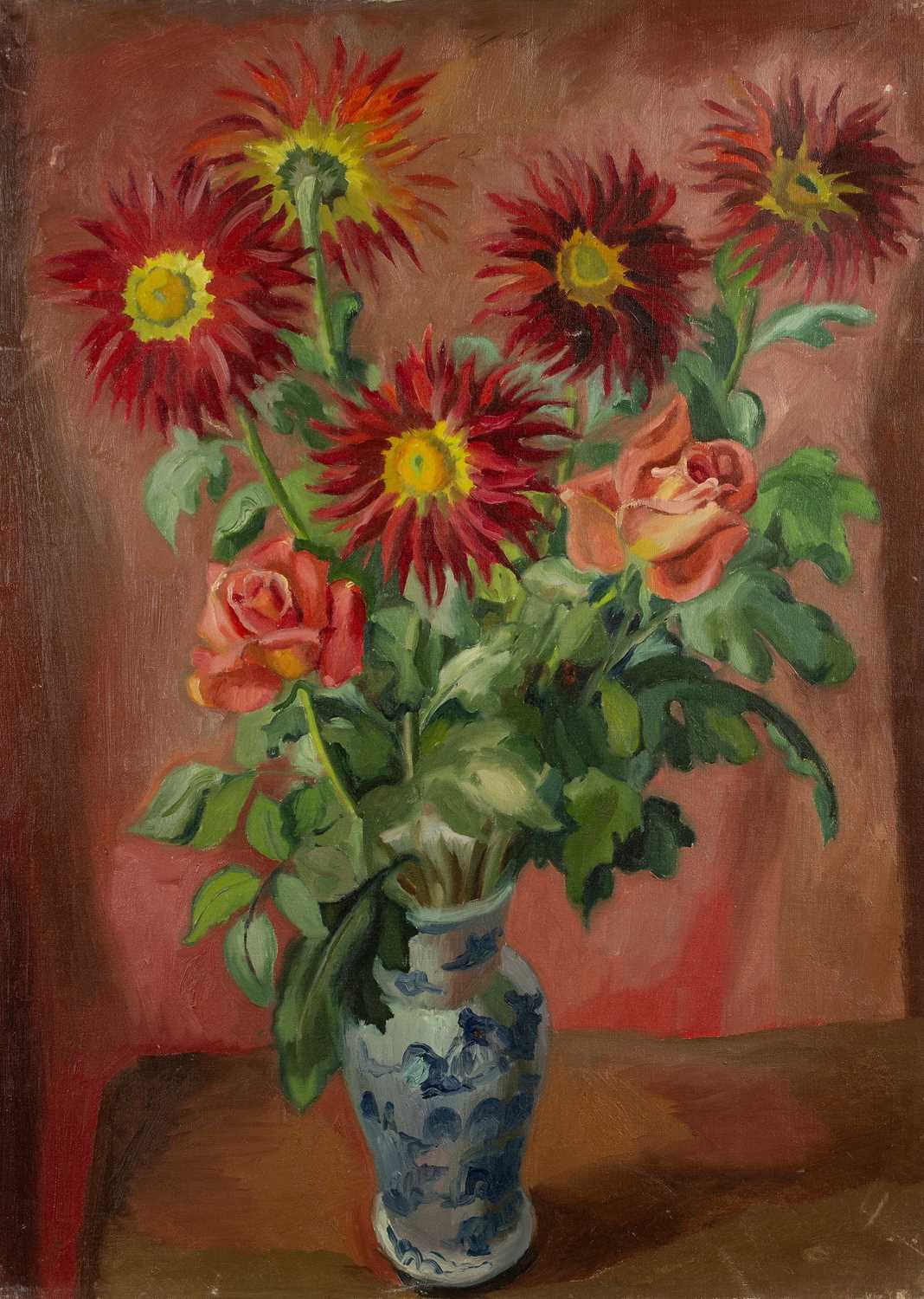 Lot 160 - Harry Barr (1896-1987) Still life – a Chinese...