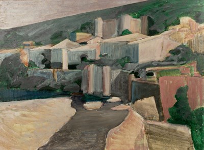 Lot 19 - Bernard Kay (1927-2021) Florence oil on board...