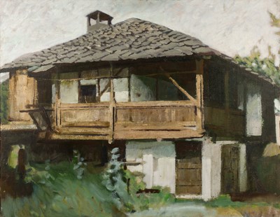 Lot 19 - Bernard Kay (1927-2021) Florence oil on board...