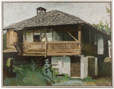 Lot 19 - Bernard Kay (1927-2021) Florence oil on board...