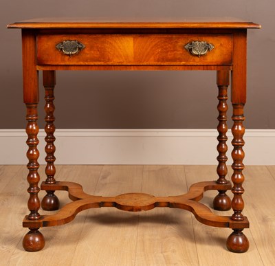 Lot 151 - A William & Mary style side table