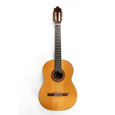 Lot 568 - An acoustic guitar with Tunbridgeware style...