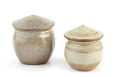 Lot 501 - Richard Batterham (1936-2021) Two small lidded...