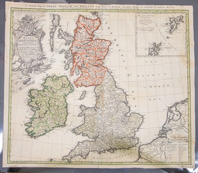 Lot 43 - Johann Baptista Homann A general map of Great...