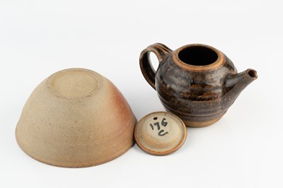 Lot 572 - Richard Batterham (1936-2021) Teapot and a...