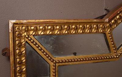 Lot 310 - An Adams style wall mirror