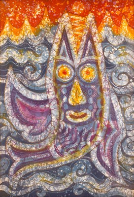 Lot 413 - Thetis Blacker (1927-2006) Sea Nymph, batik,...