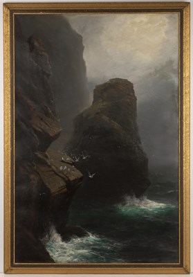 Lot 411 - James H.C. Millar (act. 1884-1903) A coastal...