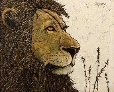 Lot 329 - Keith Ingermann (American 1929-2012) A Lion's...