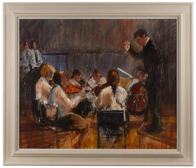 Lot 538 - Roger Dellar (b. 1949) String sextet and choir,...