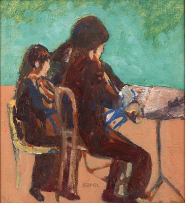 Lot 534 - Harold Kopel (b. 1918) A string duet, signed,...