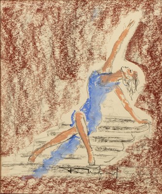 Lot 540 - Tom Merrifield (1933-2021) The Dancer, signed,...