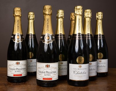 Lot 492 - Eight bottles of Champagne