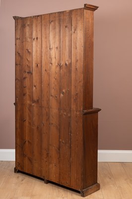 Lot 132 - An Edwardian mahogany two-tier bookcase