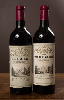 Lot 476 - Two bottles of 1966 Château Lynch-Bages, Pauillac