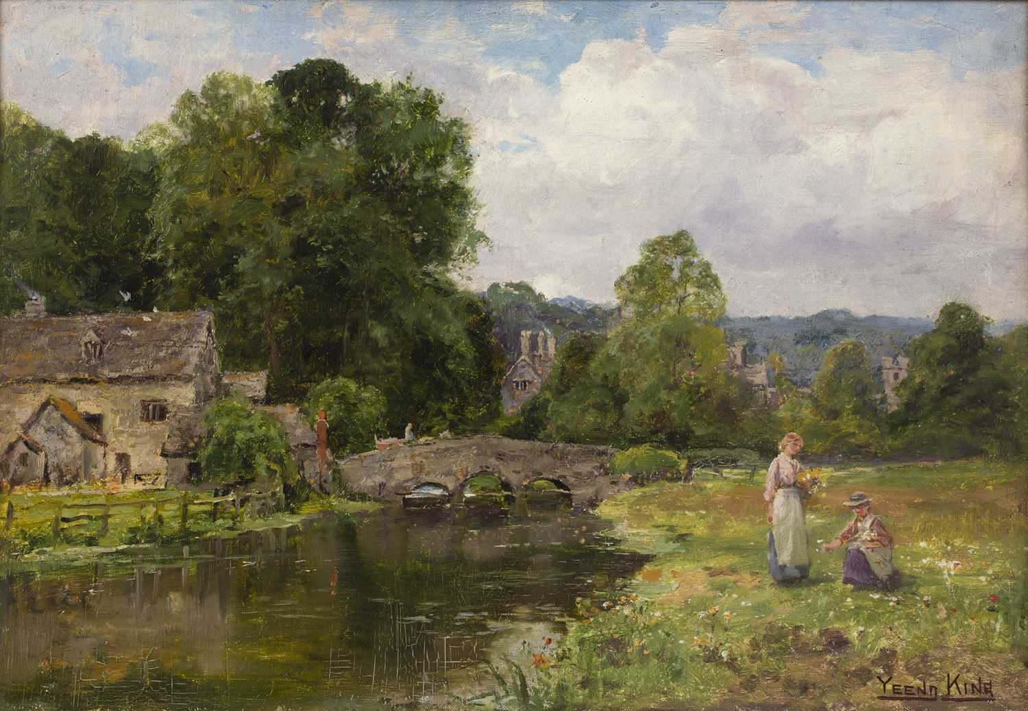 Lot 384 - Henry John Yeend King (1854-1924) 'Bibury,...