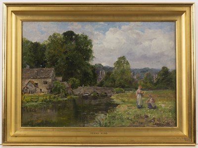 Lot 384 - Henry John Yeend King (1854-1924) 'Bibury,...