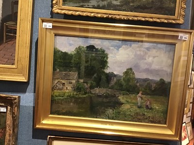 Lot 384 - Henry John Yeend King (1854-1924) 'Bibury,...