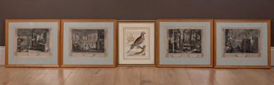 Lot 287 - Four engravings after Hogarth from 'Industry and Idleness'