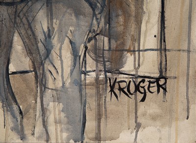 Lot 413 - Sebastian Krüger (German 1963-), two studies of women