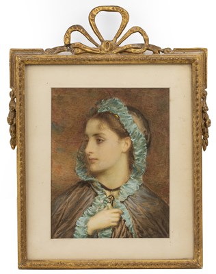 Lot 402 - Circle of Edward Tayler (1828-1906) A young...