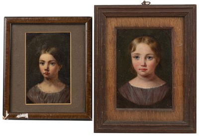 Lot 208 - 19th century American school Head and...