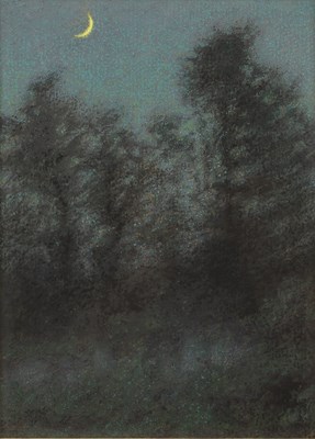 Lot 205 - Herbert Dalziel (1858-1941) The Crescent Moon,...