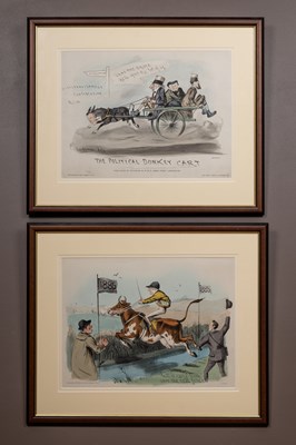 Lot 363 - Two political cartoons