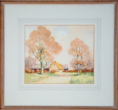 Lot 133 - Ken Messer (1931-2018) A country lane signed...