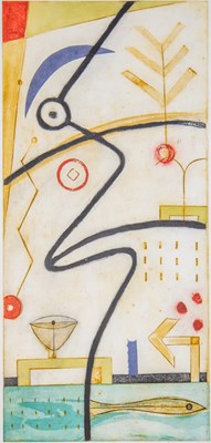 Lot 40 - Susan Moxley (20th/21st century) 'Woman Dance';...
