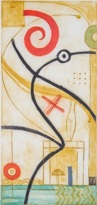 Lot 40 - Susan Moxley (20th/21st century) 'Woman Dance';...
