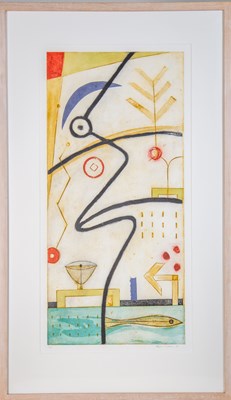 Lot 40 - Susan Moxley (20th/21st century) 'Woman Dance';...