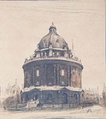 Lot 38 - William Nicholson Radcliffe Camera, lithograph...